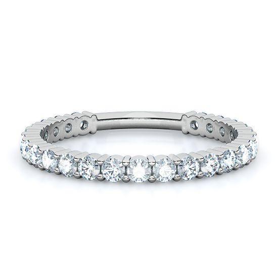 Round Diamond Ring (0.48 - 2.55 Ctw.) (18K White Gold)
